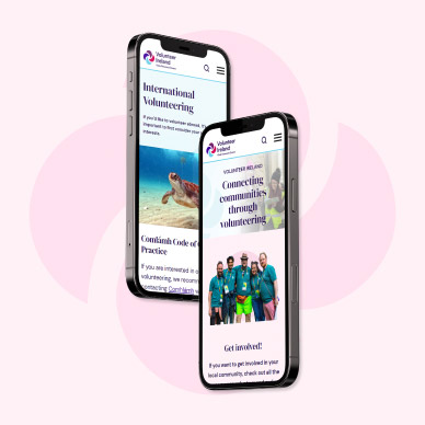 Volunteer Ireland Mobile Website